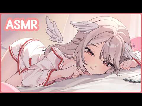 [ASMR ໒꒱] gf does your skincare and hair ♡ (ice globes, tapping, lotion massage, hair brushing)