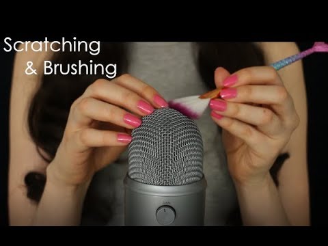 ASMR Mic Scratching, Tapping and Brushing (No Talking)