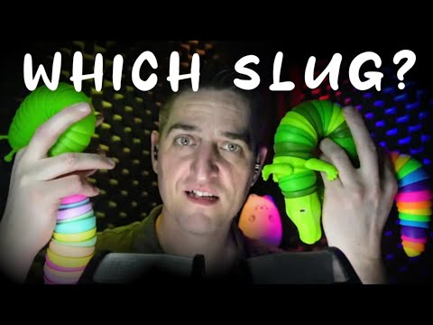 Different Sensory Slugs 🐛 Experimental #ASMR #SleepAid