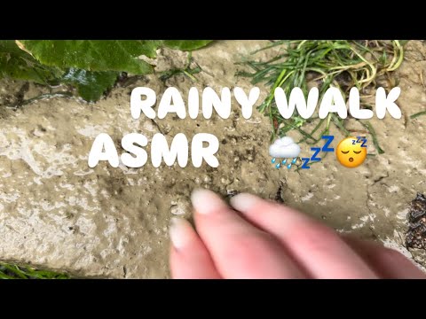 asmr walk in the city rain (lofi)