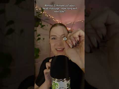 Almost 3 min. How long will you stay? #asmr #asmrsounds