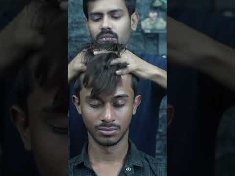 ASMR Head Massage With Fast Tapping & Deep Sculp Scratching With Neck Cracking #shorts