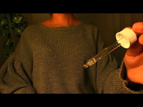 ASMR rainy night eye treatment 🌧️🌙 personal attention (no talking)