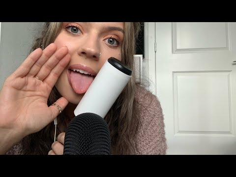 ASMR| WET MOUTH SOUNDS WITH STICKY TAPPING/ STICKY MOUTH SOUNDS