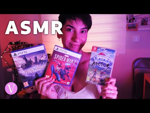 ASMR ·Tienda de Videojuegos · Susurros Tapping y Mouth sounds