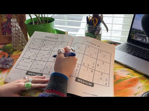 ASMR Reading You to Sleep (while I play sudoku)