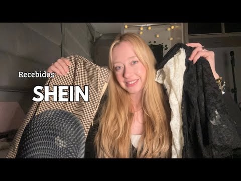 ASMR - Recebidos da SHEIN ✨🥰