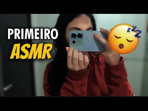 ASMR | PRIMEIRO VÍDEO TESTE - caseirinho 