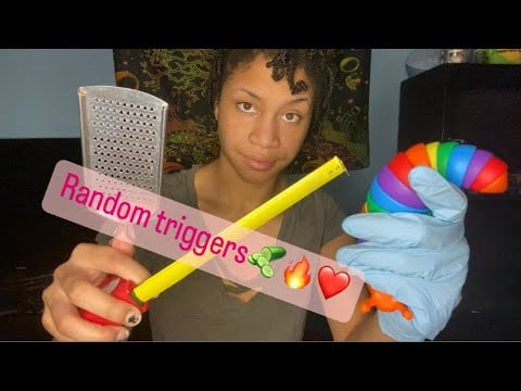 ASMR - A Bunch of Triggers (Latoya)