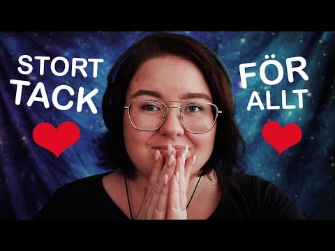 ASMR Tack för allt ♥ Om min diabetes, mitt mående & lugna triggers ♥