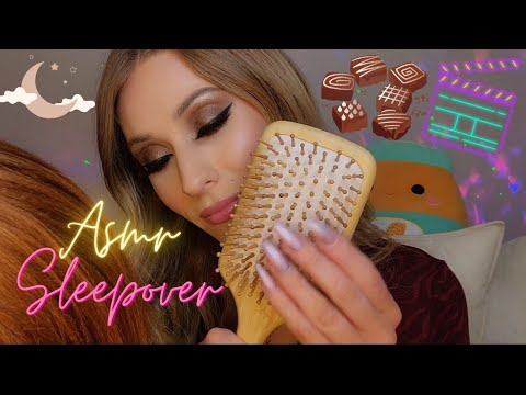 | ASMR | Sleepover w/ The Girl From The Back Of The Class 🌙✨️💕
