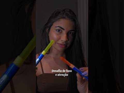 ASMR| Será que você consegue prestar atenção? #asmrvideo #viral #dormir