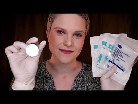 Girl Next Door Cares For Your Wounds: ASMR Medical Roleplay