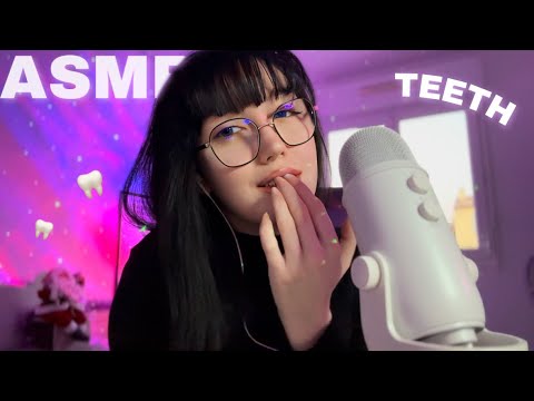 ASMR: 100% teeth tapping 🦷