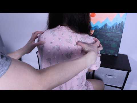 Scratching Her Back AGGRESSIVELY (Fast Scratching Massage ASMR)