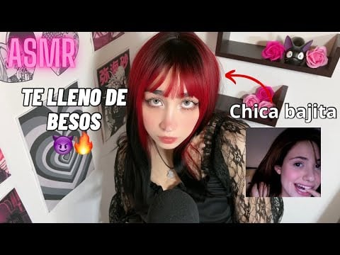 Muchos BESITOS 🔥😈 de la Chica Bajita | ASMR Roleplay