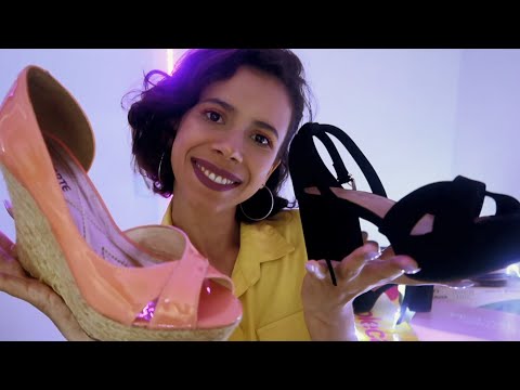 [ASMR] - ROLEPLAY VENDEDORA DE SAPATOS 👠👡👢