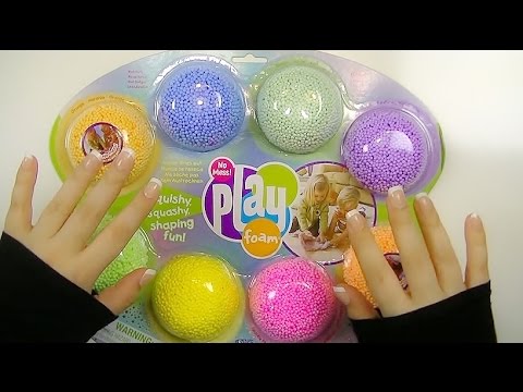 Binaural ASMR Play Foam Sculpting Toy: An Ear to Ear Floam-esque Extravaganza