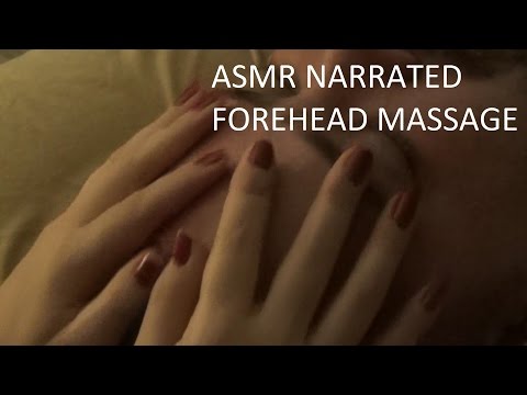 ASMR Forehead Massage Soft Spoken