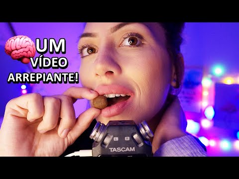 ASMR: SONS DE BOCA SUPER MOLHADOS COM BALA E SUSSURROS