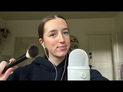 ASMR makeup routine 