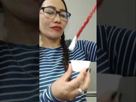 TWISTER WITH CREAM# #everyone #mukbang #shortsfeed #eating #twister