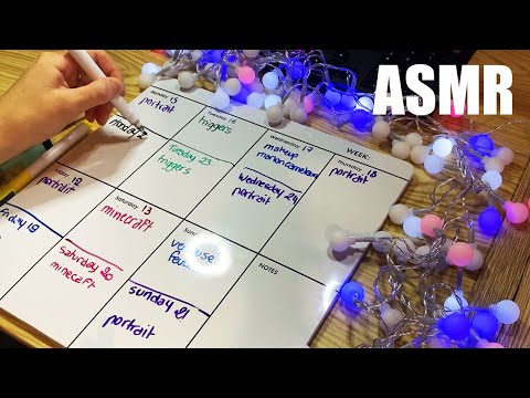 [ASMR FR] Je Fais mon Planning de Vidéos avec Vous | Choisissez Avec Moi !