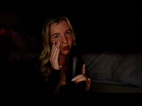 ASMR inaudible whispers to put you to sleep *mouth sounds and hand movements*