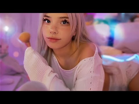 ASMR Calming Your Anxiety in Bed (gf roleplay)