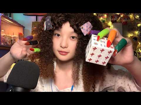 ASMR中文 | Scratching & Tapping on Various Objects