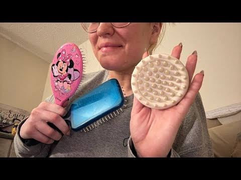 Personal Attention Lofi Asmr: Hair Brushing, Hair Play, Scalp Massage 💤 | No Talking 