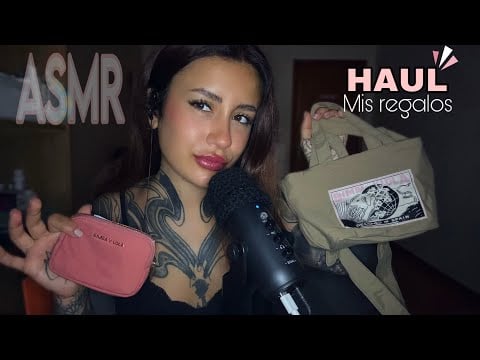 SUSURRANDO HAUL DE MIS REGALOS 🎁ASMR