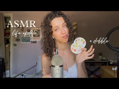 ASMR Life Update Rambles and Playing Dobble