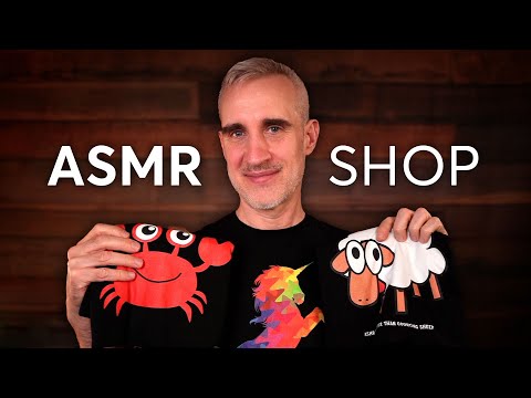 ASMR T-Shirt Shop 👕 Super Relaxing Shopping Roleplay