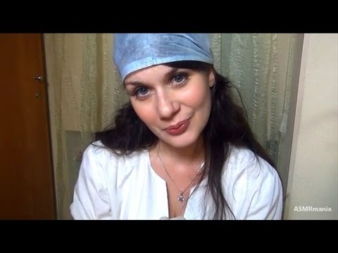 ASMR/АСМР (HD. Russian 3D): ЛОР. Медосмотр. Ролевая игра. (ENT. Medical exam. Role play.)