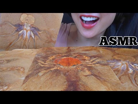 ASMR JAPANESE SEMBEI CRACKERS (SOFT CRUNCHY EATING SOUNDS) LIGHT WHISPERS | SAS-ASMR