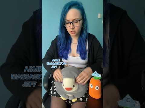 ASMR MASSAGE FOR JEFF 🐧 (full on ✅⏰) #asmrmassagespa #shorts #massageasmr #asmr