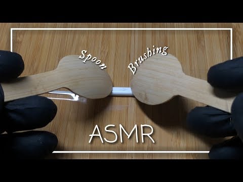 ASMR 1 Hour Wood Spoon Lofi Brushing Sounds - Try to fall asleep! (No Talking)