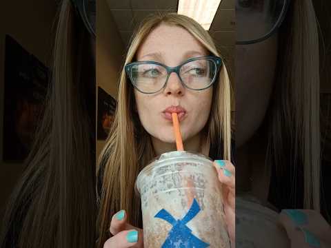 asmr drinking a choccy shake • numnumnum #asmr #fyp
