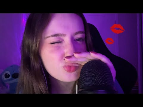 ASMR 20 MINUTOS DE BEIJINHOS! 😗❤️ (vc vai dormir rapidinho)