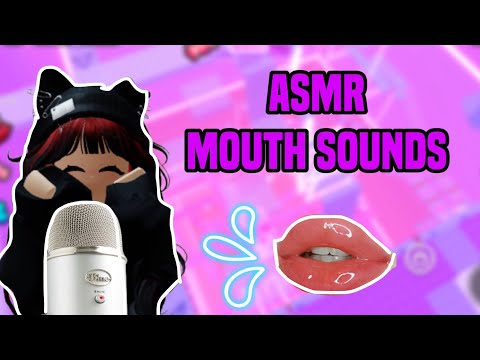 Roblox ASMR ☆ W3T MOUTH SOUNDS, super tingly ⋅˚₊‧ ୨୧ ‧₊˚ ⋅