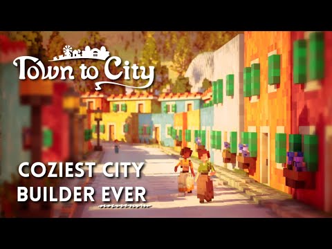 ASMR 🏘️ Cozy City Building Doesn't Get Any Better Than This ⛲ Town to City