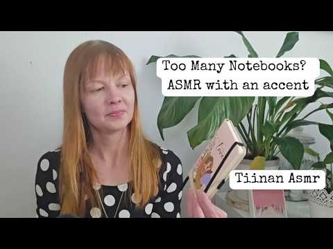 ASMR: My Notebook Obsession 📚- Soft Spoken with an Accent