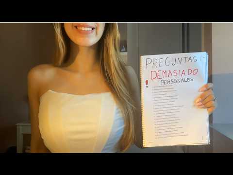 asmr haciendote preguntas demasiado personales 👀 (pero yo también contesto)