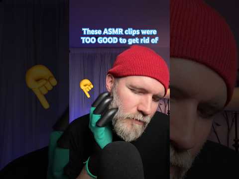 These little ASMR clips were too good to delete 💚