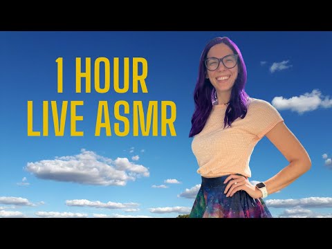 Live for 1 hour of Cozy Relaxing ASMR 9.25.24 -  tip for trigger requests