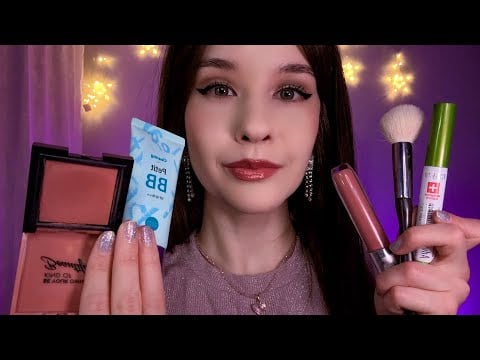 ASMR Relax ВИЗАЖИСТ | Ролевая игра Makeup Personal Attention & TAPPING  