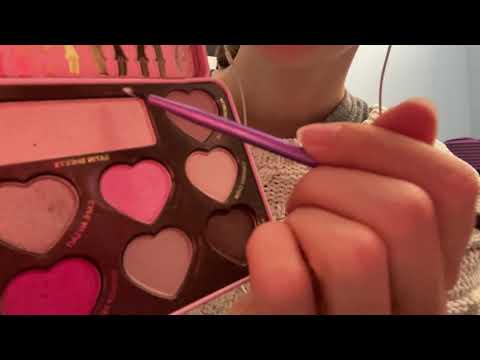 asmr quick eyeshadow makeup