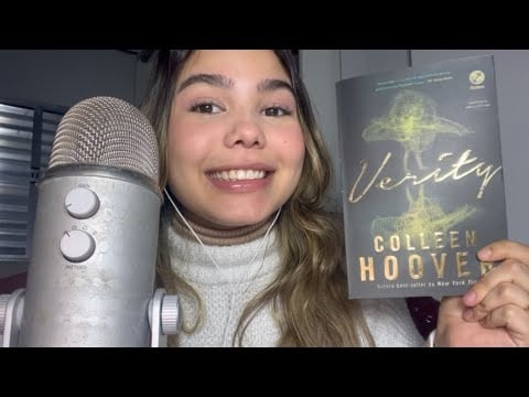 ASMR | COMPRINHAS de LIVROS + Opinião sobre (Verity e Uma Segunda Chance) - asmr narrado ✨❤️