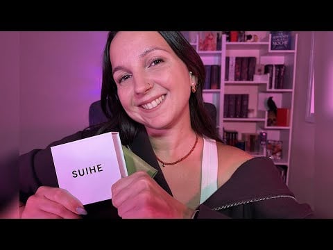 ASMR - Jewelry UNBOXING w/ RELAXING triggers | SUIHE COLLAB. ✨